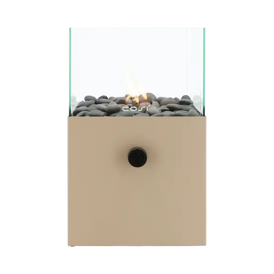 Cosiscoop Square sandy beige voor, Cosi fires, tuinmeubels.nl