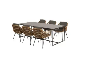 Cottage tuinset met Quatro tafel | 4 Seasons Outdoor - afbeelding 2