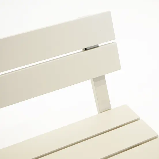 Crossway tuinbank creme detail, Vita, Tuinmeubels.nl