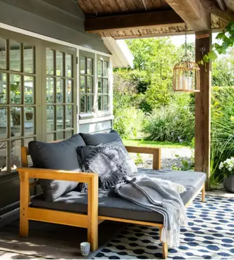 Vita daybed met kussens sfeer, Vita, tuinmeubels