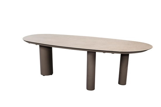 Denia dining table terre ceramic print 240290 X 105110 cm, 4 Seasons Outdoor, tuinmeubels.nl