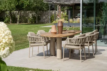 Dining Tuinstoel Calma Latte 4SO Kussens Dining Stoel Buiten Eettafelstoel 4 Seasons Outdoor - afbeelding 6