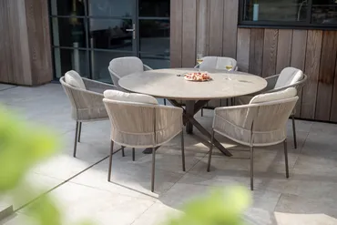 Dining Tuinstoel Florence Terre 4SO Kussens Stoel Buiten 4 Seasons Outdoor - afbeelding 5