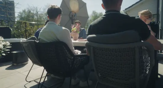 Dining Tuinstoel Portofino Antraciet Zwart Touw Stoel Buiten Tuin Vita - afbeelding 5