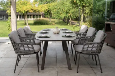 Diningtafel Manolo 240 103 Terre 4SO Printed Keramiek Tafel Buiten Tuintafel 4 Seasons Outdoor - afbeelding 2