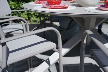  Duca loungestoel zand sfeer, vita, tuinmeubels.nl