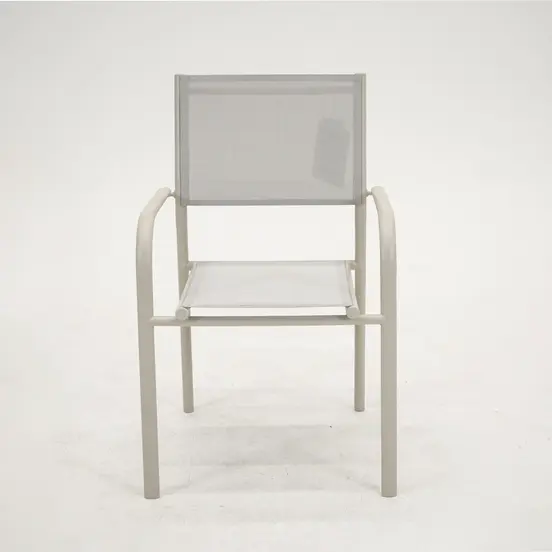 Duca loungestoel crème voor, Vita, Tuinmeubels.nl