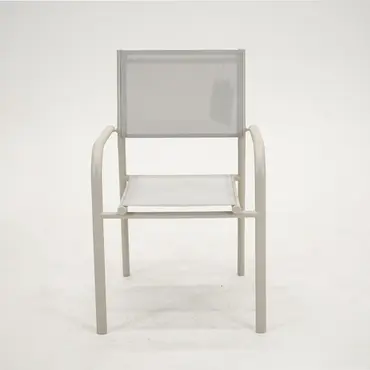 Duca loungestoel crème voor, Vita, Tuinmeubels.nl