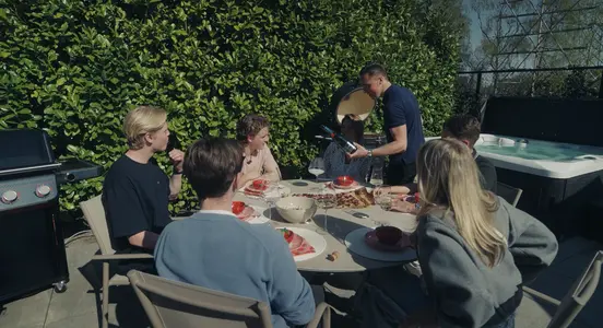 Duca loungestoel zand sfeer, vita, tuinmeubels.nl