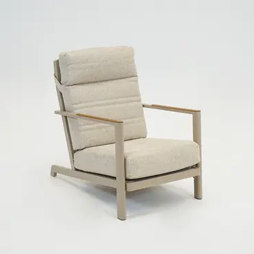 Duoset Hugo beige 2 stoelen met een koffietafel, VITA tuinmeubelen,Tuinmeubels.nl