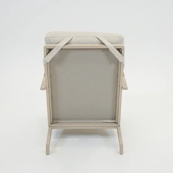 Duoset Hugo beige 2 stoelen met een koffietafel, VITA tuinmeubelen,Tuinmeubels.nl