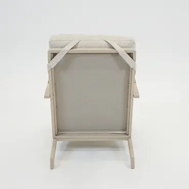 Duoset Hugo beige 2 stoelen met een koffietafel, VITA tuinmeubelen,Tuinmeubels.nl