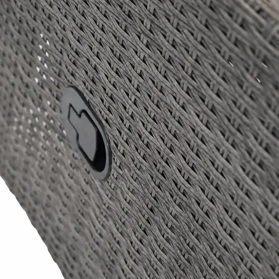 Duoset Melia met beige kussen detail, Vita, tuinmeubels.nl