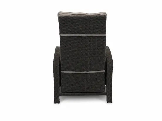 Duoset Melia met beige kussen achterkant, Vita, tuinmeubels.nl