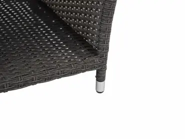 Duoset Melia met beige kussen details, Vita, tuinmeubels.nl