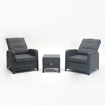 Loungestoel soho forte verstelbaar, Lesli Living, tuinmeubels.nl