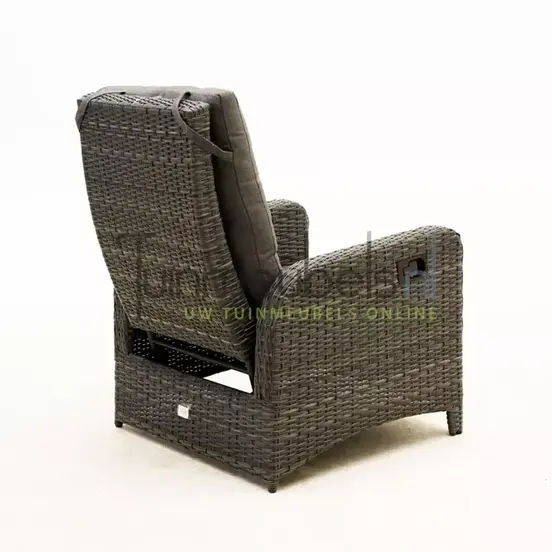 Loungestoel soho forte achter, Lesli Living, tuinmeubels.nl