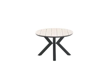 Edison tafel 180x115xH75 cm blacklight teak achterkant, Garden Impressions, tuinmeubels.nl