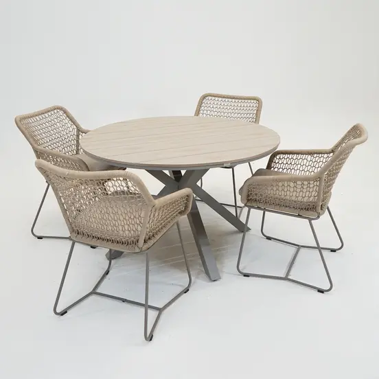 Emilia eetstoel bruin sfeer, Vita tuinmeubelen, Tuinmeubels.nl