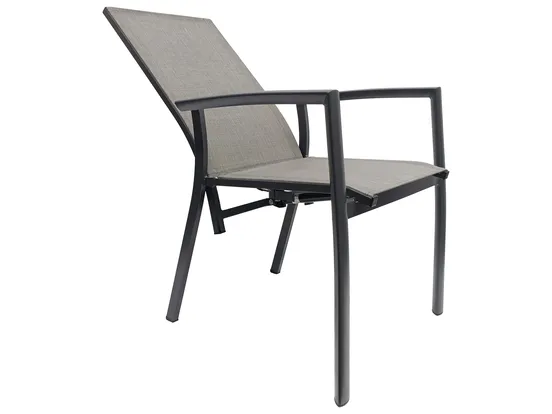 Enzo alu stapelstoel verstelbare rugleuning, SenS-Line, tuinmeubels.nl