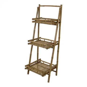 Etagère bamboe 56x50x145 cm