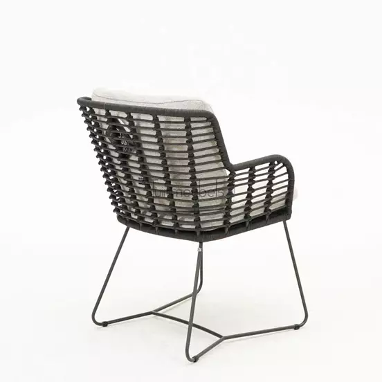 Fabrice dining chair Anthracite zij, 4 Seasons Outdoor, tuinmeubels