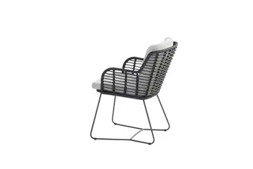 Fabrice dining chair antraciet zij, 4 Seasons Outdoor, tuinmeubels