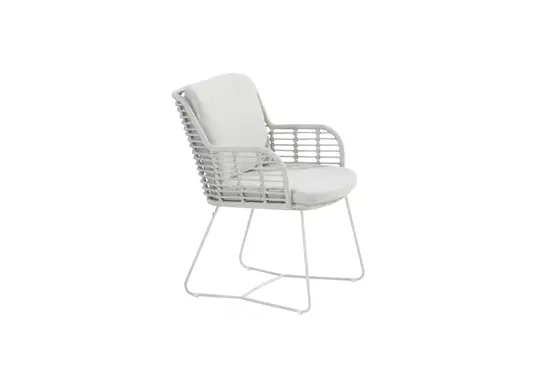 Fabrice dining chair Frozen zijkant, 4 Seasons Outdoor, tuinmeubels