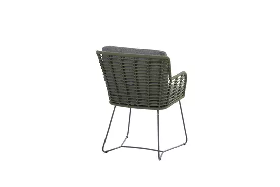 Fabrice dining chair Green achter, 4 Seasons Outdoor, tuinmeubels