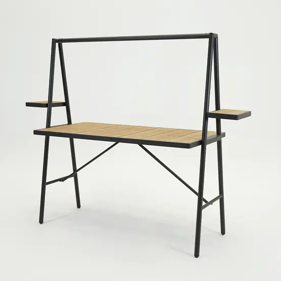 Genua Bartable antraciet 221x80.5x181cm, Sens-Line, tuinmeubels.nl