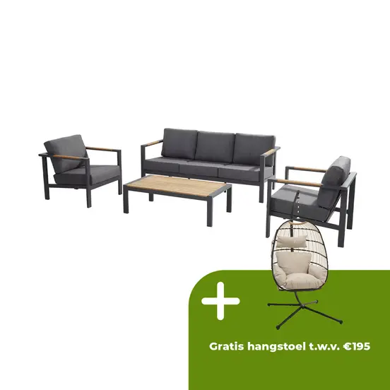 Ginger Loungeset met Salontafel - afbeelding 1