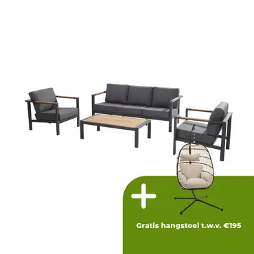 Ginger Loungeset met Salontafel - afbeelding 1