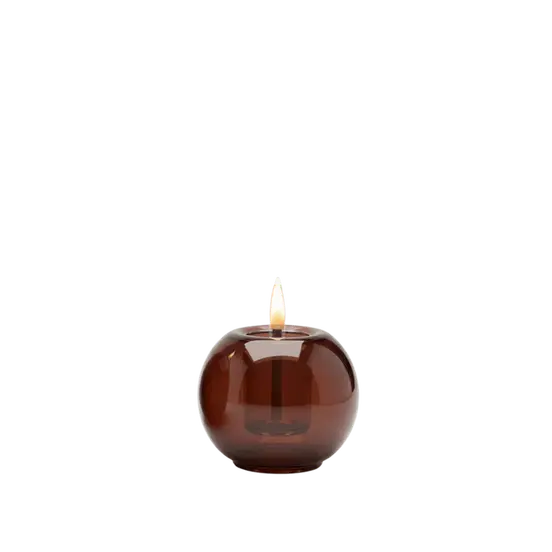 Globus Candle 10 Amber, Tenderflame, tuinmeubels.nl