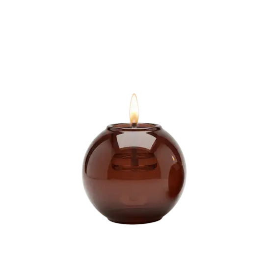Globus Candle 15 Amber, Tenderflame, tuinmeubels.nl