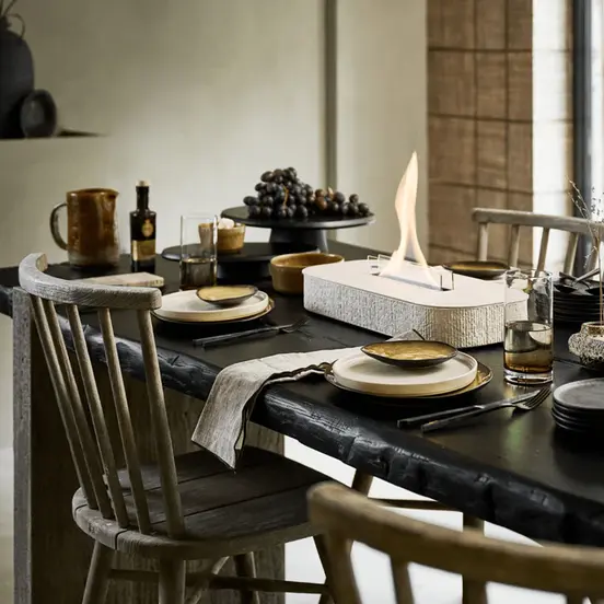 Glow Aris 180 sfeerfoto, Tenderflame, tuinmeubels.nl