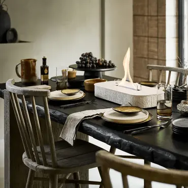 Glow Aris 180 sfeerfoto, Tenderflame, tuinmeubels.nl