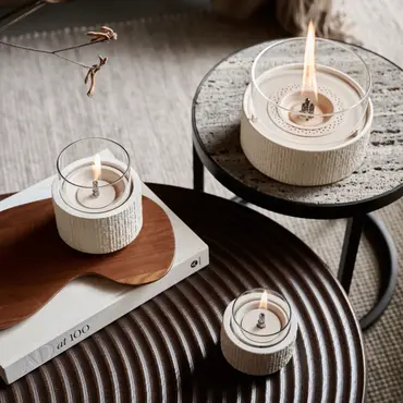 Glow Lotus 12 sfeerbeeld, Tenderflame, tuinmeubels.nl