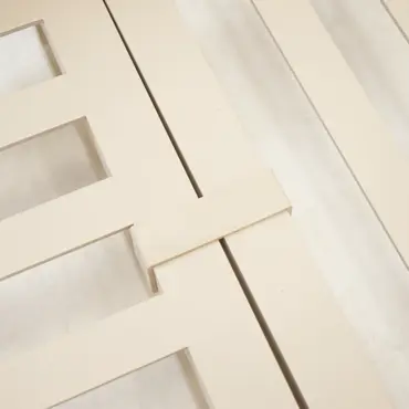 Grosso 2-zits bank L + hocker + hoek beige detail, Vita, Tuincentrumoutlet