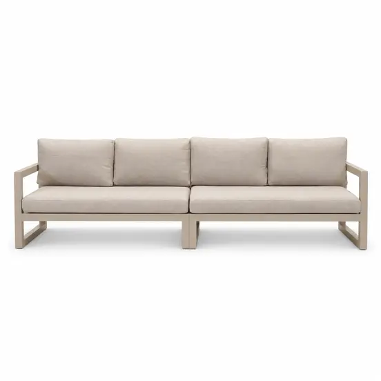 Grosso 4-zits bank beige, Vita, Tuinmeubels.nl