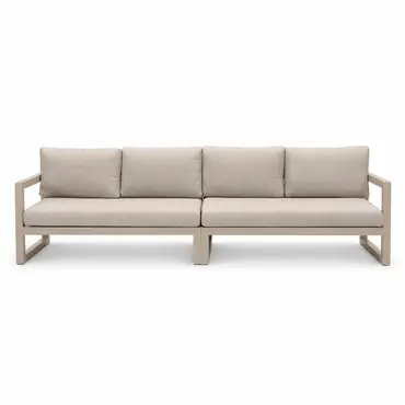 Grosso 4-zits bank beige, Vita, Tuinmeubels.nl