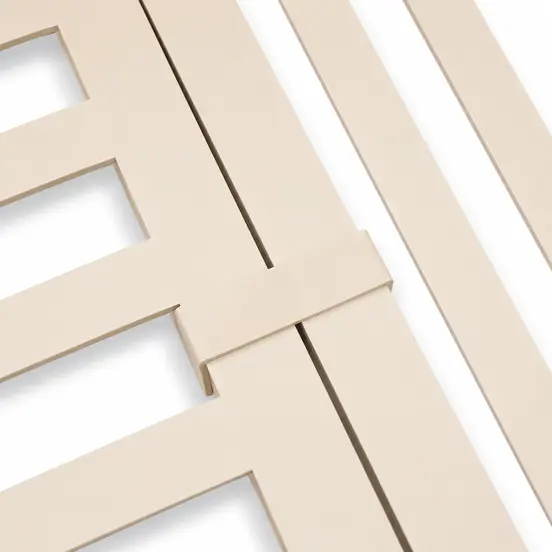 Grosso 4-zits bank beige clips, Vita, Tuinmeubels.nl