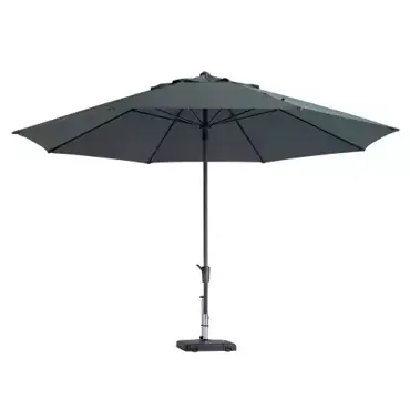 Grote Parasol Timor 400 cm Grijs/Antraciet van Madison