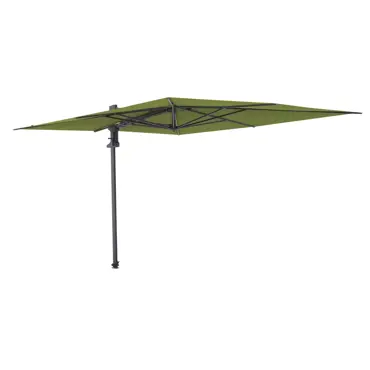 Parasol Saint-Tropez Sage groen ingezoomd, Madison, tuinmeubels.nl