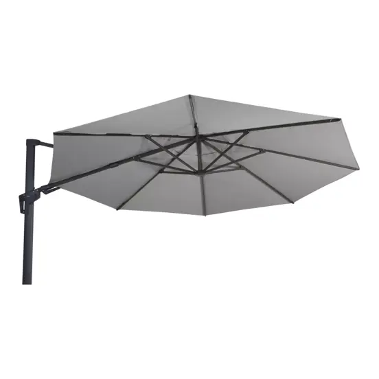 Zweefparasol VirgoFlex grjis 3,5 close www.tuinmeubels.nl