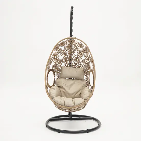 Hangstoel Flower voor, Lesli Living, tuinmeubels