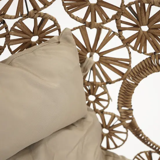 Hangstoel Flower details, Lesli Living, tuinmeubels