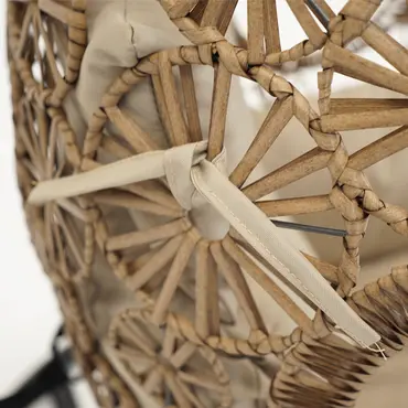 Hangstoel Flower detailfoto, Lesli Living, tuinmeubels