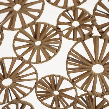 Hangstoel Flower detailbeeld, Lesli Living, tuinmeubels