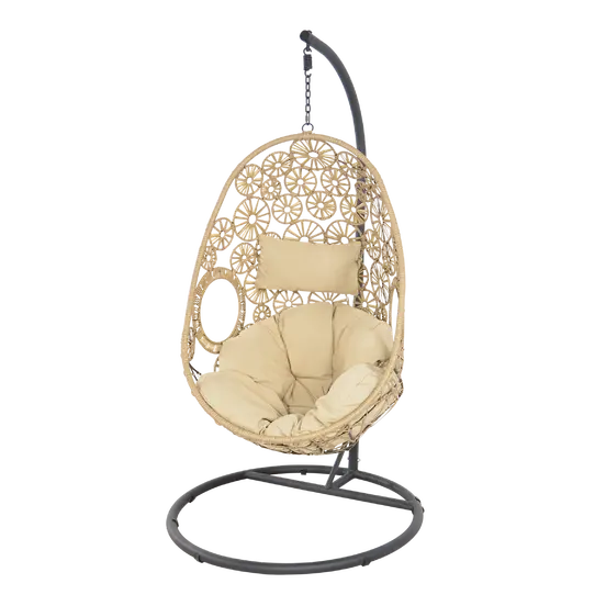 Hangstoel Flower voor, Lesli Living, tuinmeubels