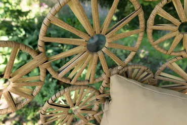 Hangstoel Flower detail, Lesli Living, tuinmeubels